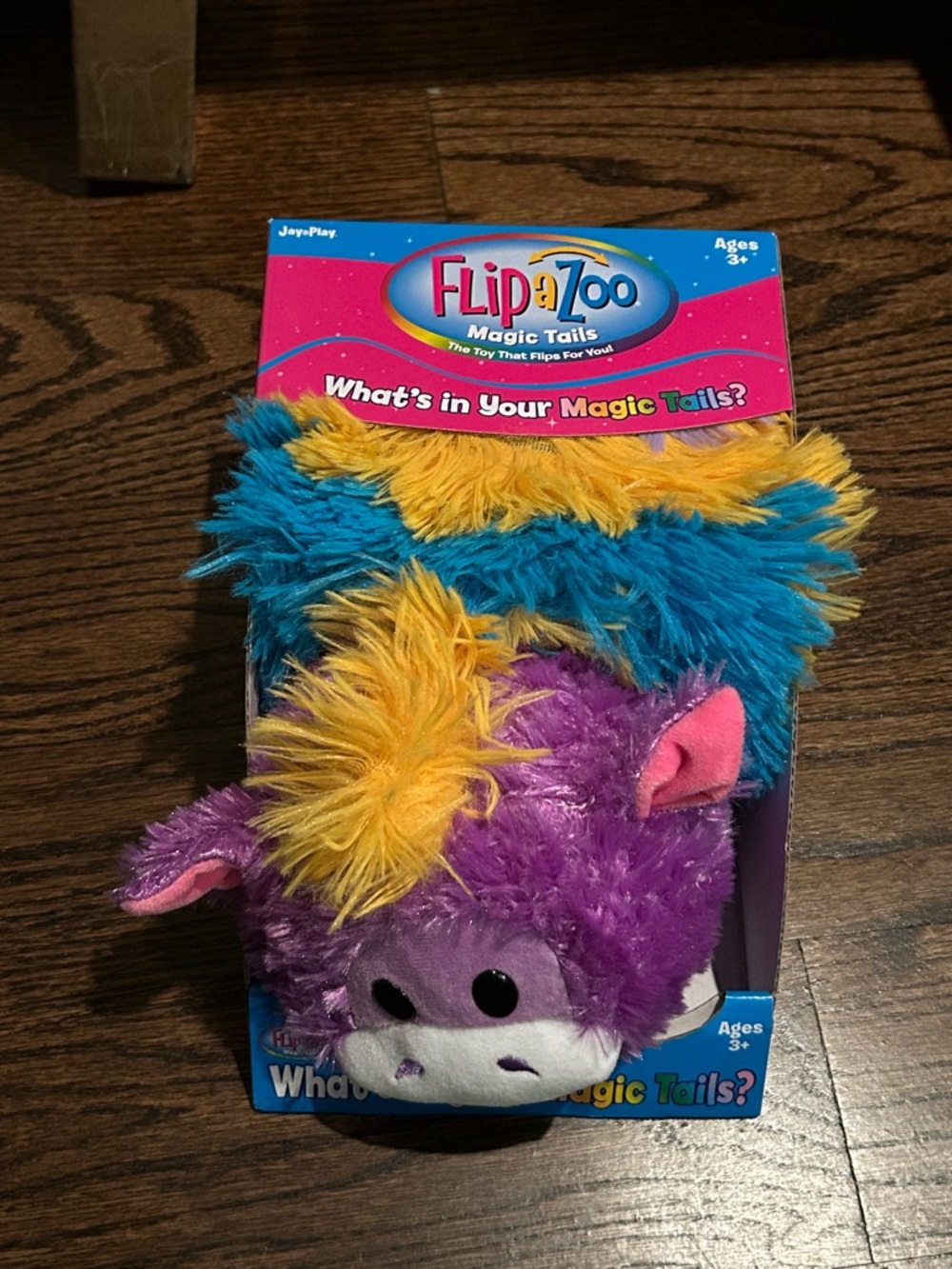 Flip-A-Zoo Magic Tails Blue Dragon / Purple Unicorn